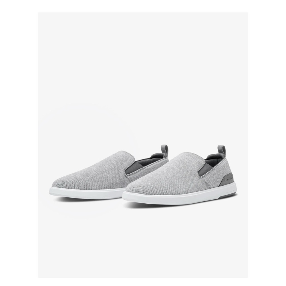 TravisMathew Men's The Modern Slip-On Shoe Heather Gray Size 8 NWT